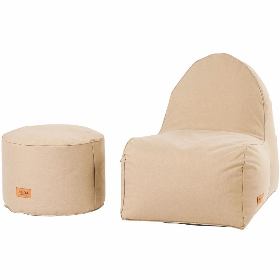 SIENA GARDEN Flow.U Sitzsack-Set - Polypropylen Icedcoffee Online