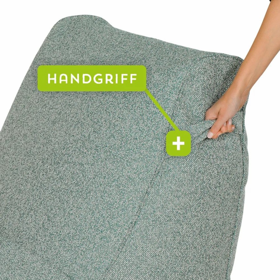 SIENA GARDEN Feel.U Sitzsack - Polypropylen Soft Green - Inkl. Schutzhulle Best