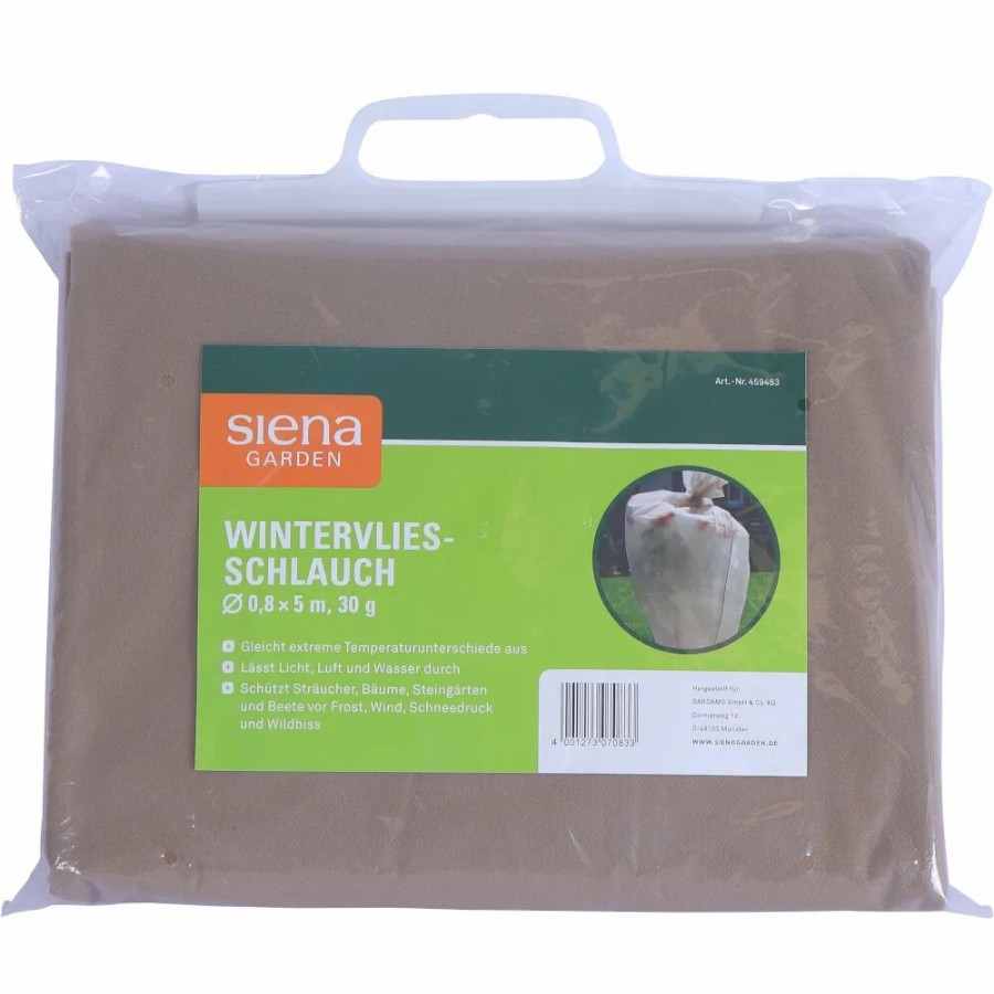 SIENA GARDEN Wintervliesschlauch 30G, Farbe: Beige, Mase: O0,80 X 5M Clearance