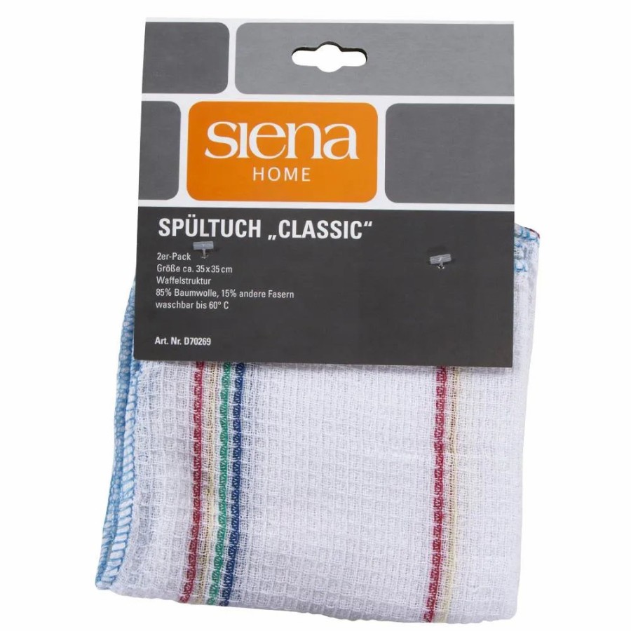 SIENA HOME Classic Spultuch2Er-Pack Clearance