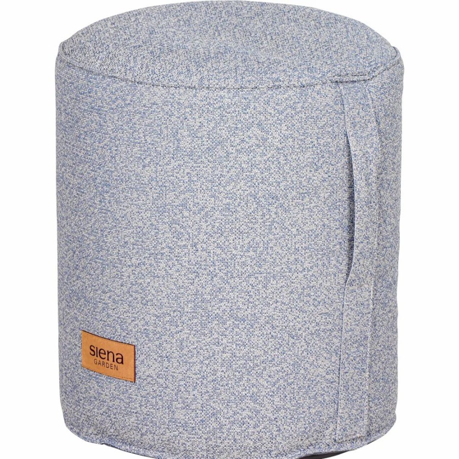 SIENA GARDEN Feel.U Pouf - Polypropylen Nordic Blue Clearance