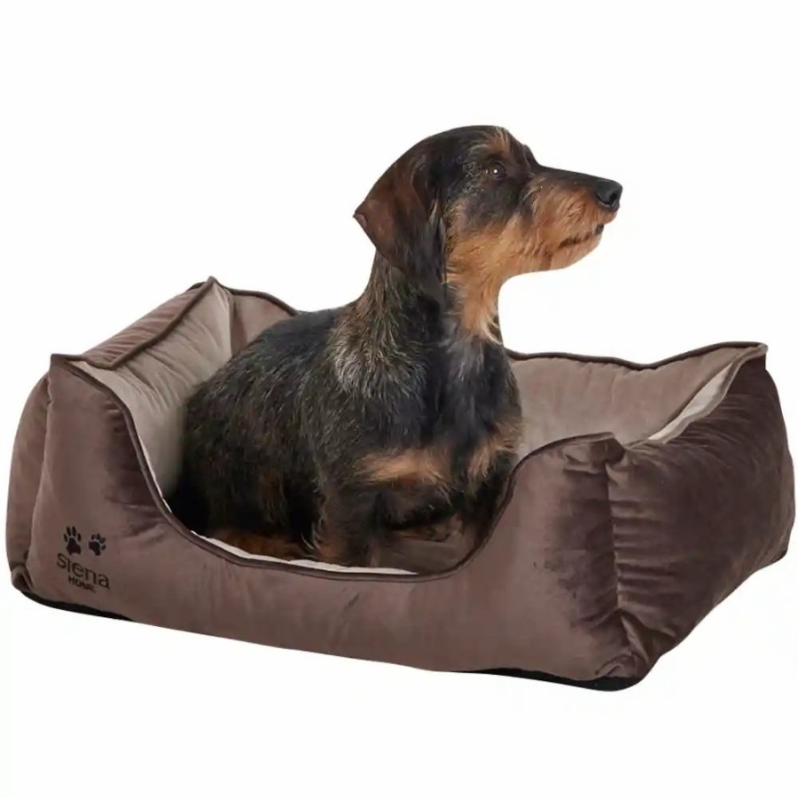 SIENA HOME Lupus Hundekorb Braun S Clearance