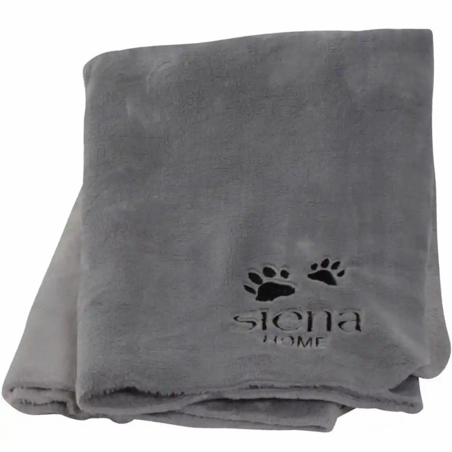 SIENA HOME Rona Fleece Hundedecke Grau M Hot