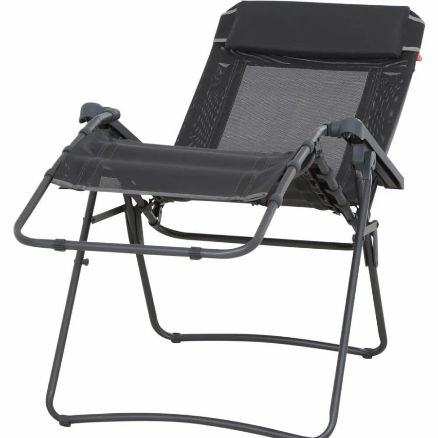 SIENA GARDEN Comfort Campingstuhl - Ranotex®-Gewebe Anthrazit Wholesale