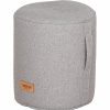 SIENA GARDEN Feel.U Pouf - Polypropylen Soul Grey Clearance