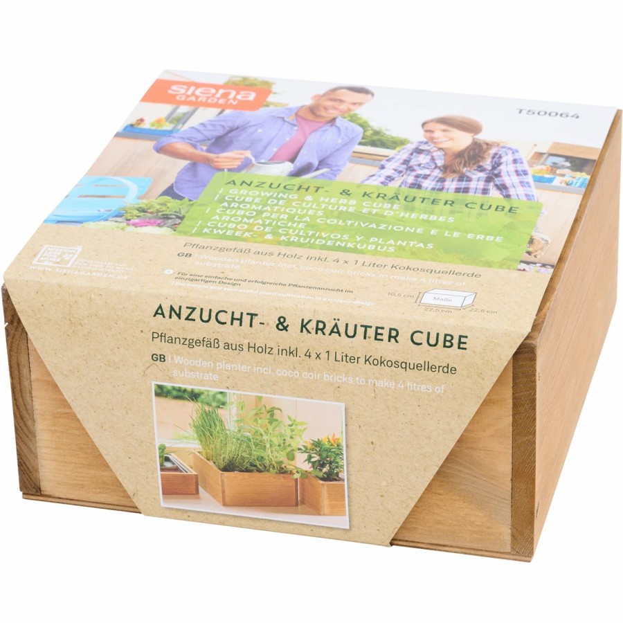 SIENA GARDEN Anzucht- & Krauter Cube New