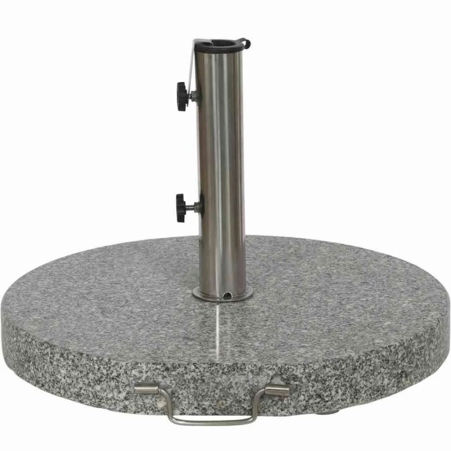 SIENA GARDEN Schirmstander Granit - 40 Kg - Hellgrau Clearance