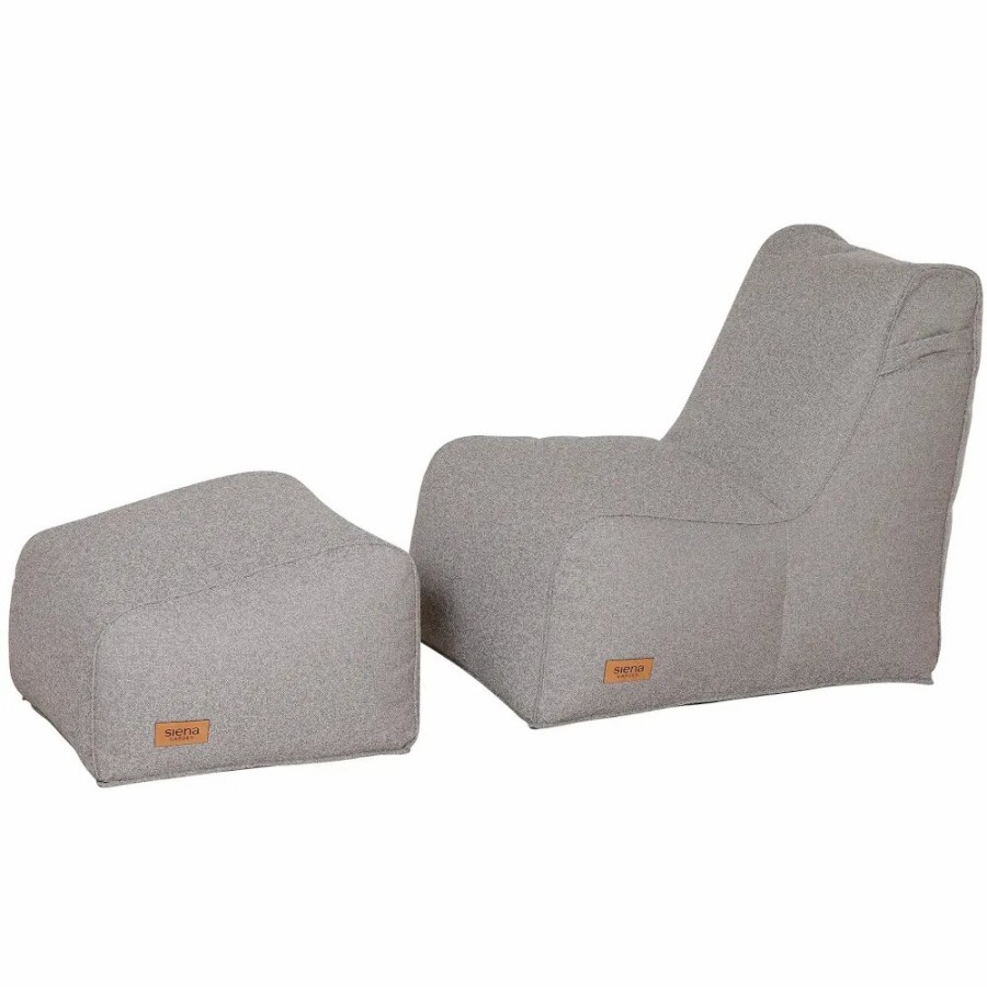 SIENA GARDEN Feel.U Sitzsack-Set - Polypropylen Soul Grey Clearance