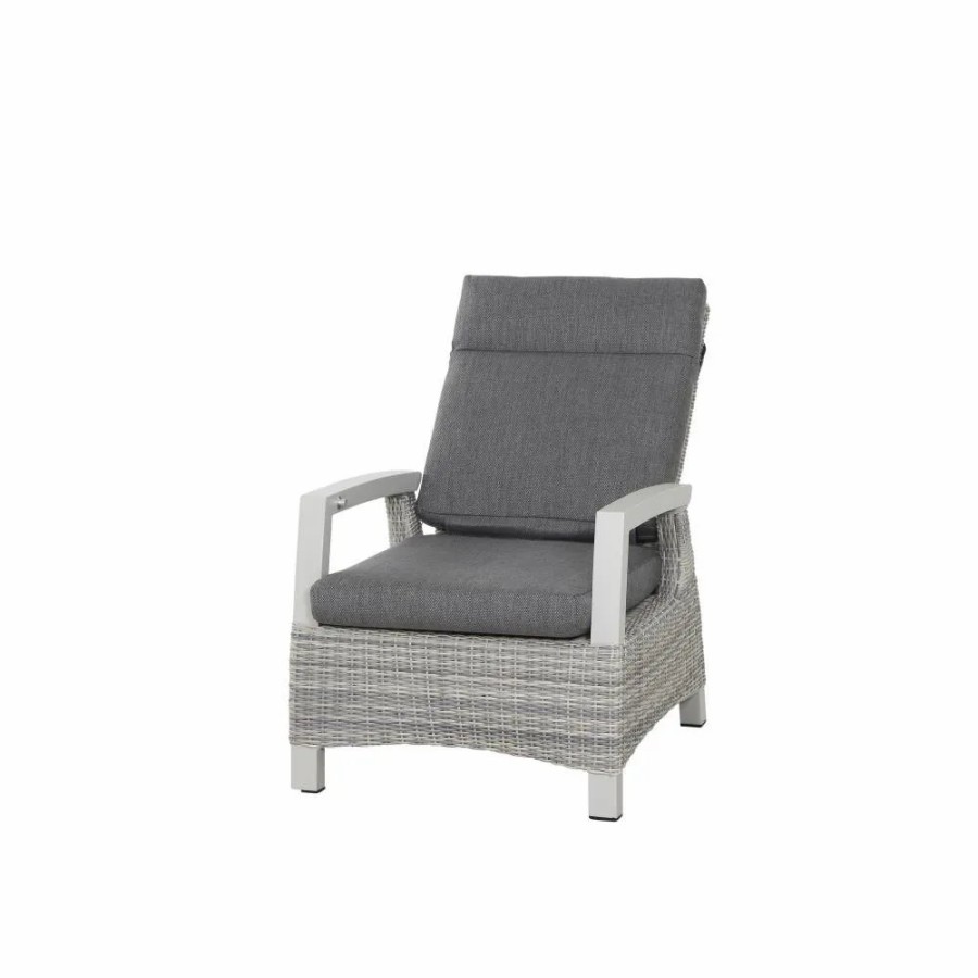 SIENA GARDEN Corido Loungesessel - Rattangeflecht Ice-Grey Online