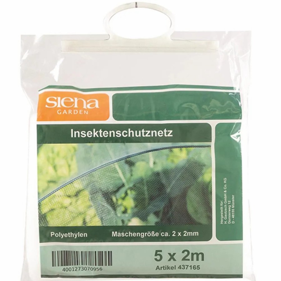 SIENA GARDEN Insektennetz 5 X 2 M Im Tragebeutel Mit Etikett Hot