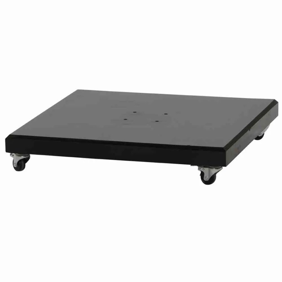 SIENA GARDEN Schirmstander Ferona - 120 Kg - Schwarz New