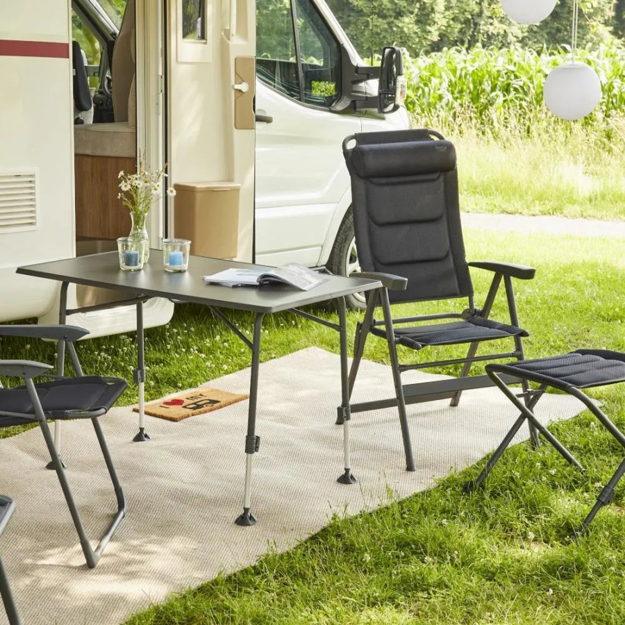 SIENA GARDEN Premium Campingsessel - Airmesh Anthrazit Best