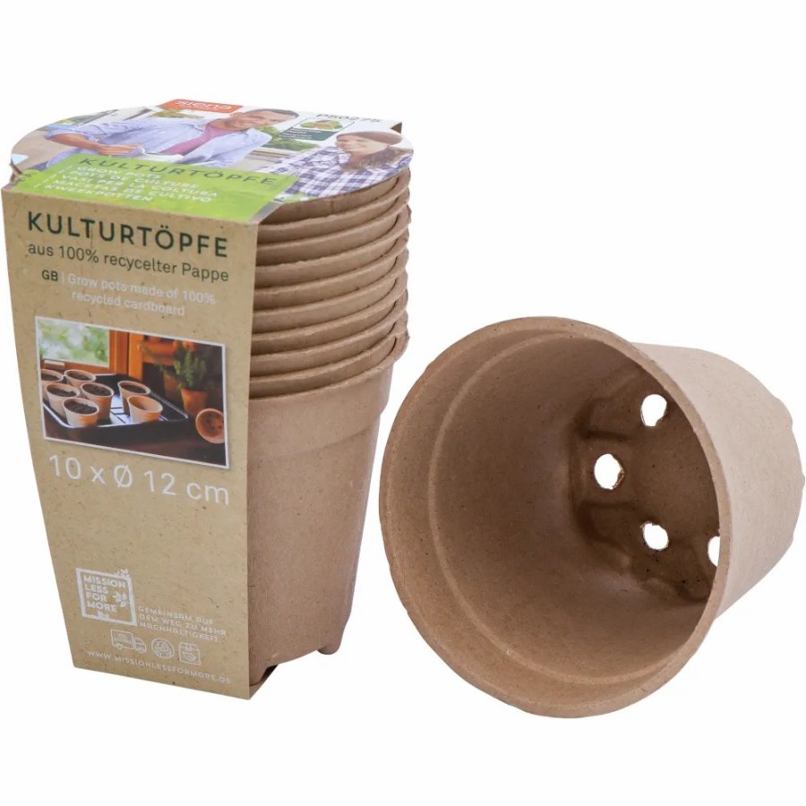 SIENA GARDEN 10Er-Pack Eco-Kulturtopfe Online