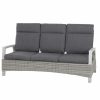 SIENA GARDEN Corido Move Loungesofa - 3-Sitzer - Rattangeflecht Ice-Grey Wholesale