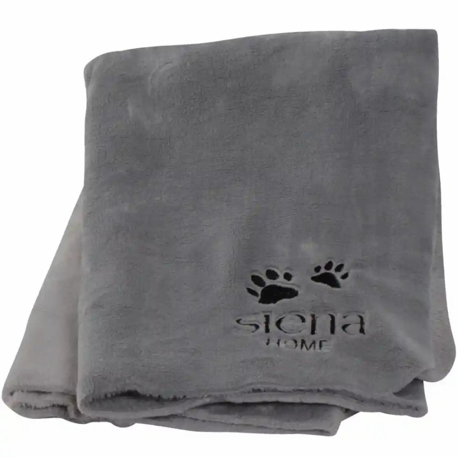 SIENA HOME Rona Fleece Hundedecke Grau Xl New