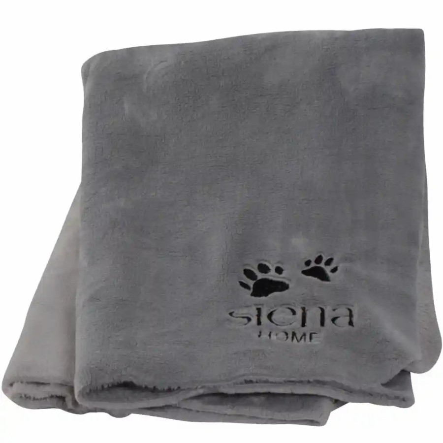 SIENA HOME Rona Fleece Hundedecke Grau L Best