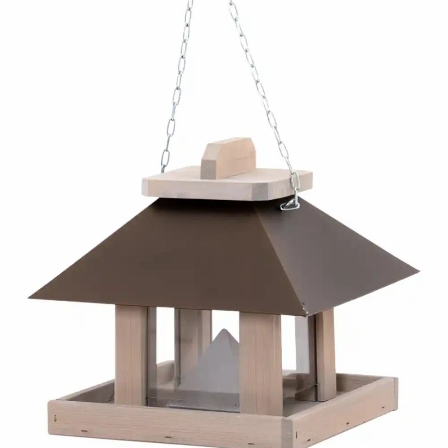 SIENA GARDEN Vogelfutterhaus Luna Kiefer Fsc® 100% New