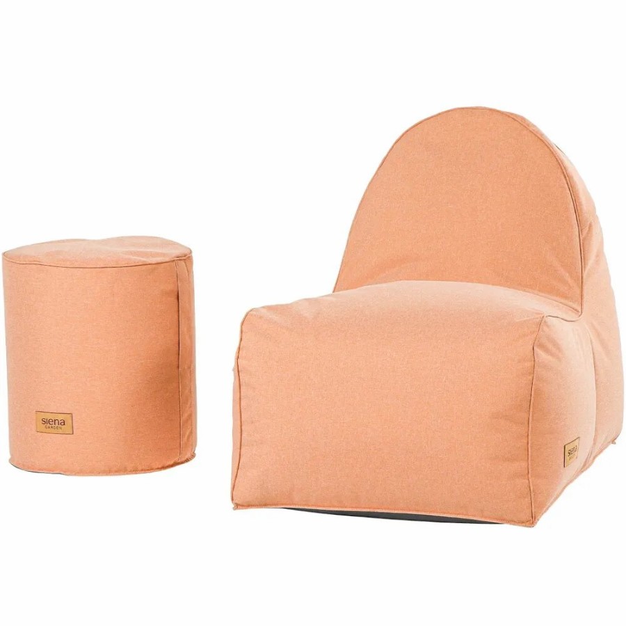 SIENA GARDEN Flow.U Sitzsack-Set - Polypropylen Apricot Online