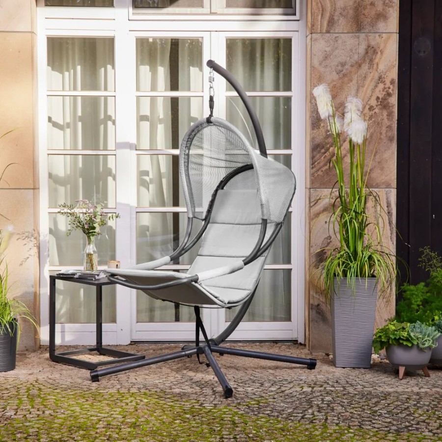 SIENA GARDEN Lagoma Hangesessel - Textilene Grey New