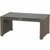 SIENA GARDEN Teramo Loungetisch - Spraystone Anthrazit Clearance