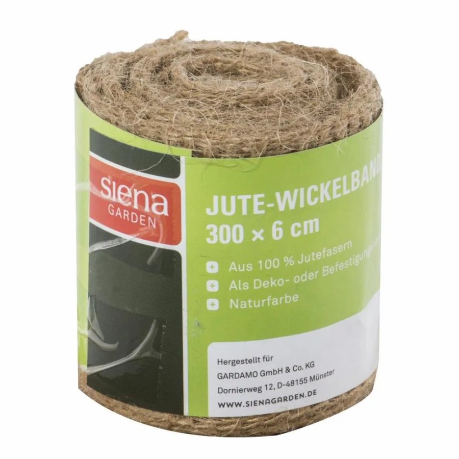 SIENA GARDEN Jute-Wickelband Naturfarbig, 300X6 Cm Wholesale