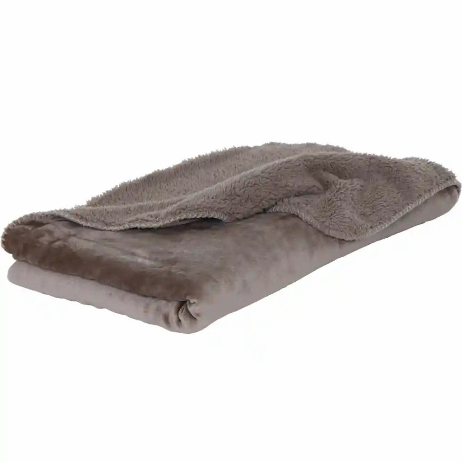 SIENA HOME Kuscheldecke Vittore Taupe 130X160Cm Hot