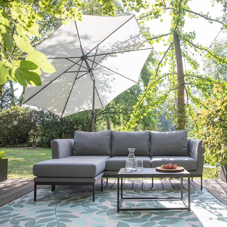 SIENA GARDEN Tonka Loungeset - Sunbrella® Dunkelgrau Clearance